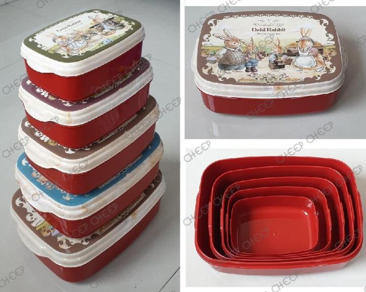 Rabbit food best sale storage containers