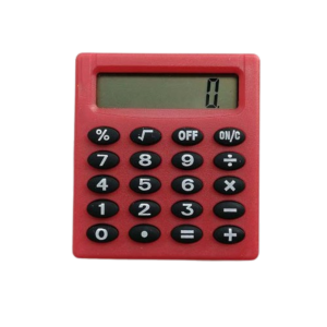 FDGFGG Kawaii Portable Candy Color Student Personalized Office Electronics Pocket Calculator Small Square Calculator Mini Calculator Digit Calculator