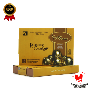 CRISPY CHOCOLATE BOX 100 GRAM - KAMPUNG COKLAT