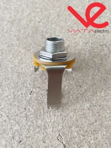 5 BUAH SOCKET MIC MONO PCB COKLAT SOCKET AKAI MONO PCB COVER AKAI MONO PCB ups stabilizer