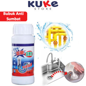 KUKE Bubuk Pembersih Saluran WC Anti Mampet Anti Sumbat