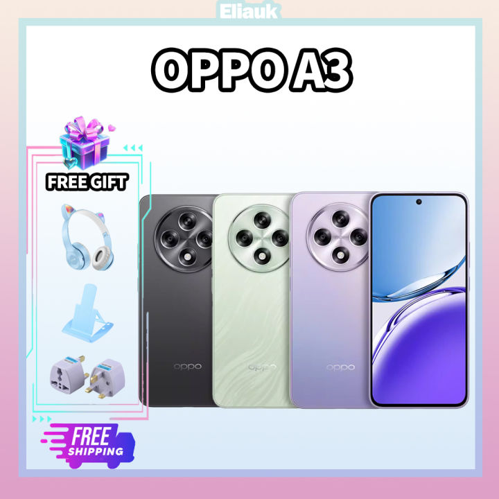 OPPO A3 5G Mobile Phone/OPPO A3 AI Phone/OPPO Smartphone/6.7inch 120Hz AMOLED Screen/5000mAh/Qualcomm Snapdragon 695/OPPO AI手机