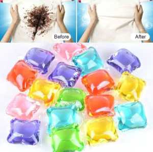 TERMURAH LOUNDRY GELL BALL BEAD DETERGENT LIQUIT AJAIB 50PCS