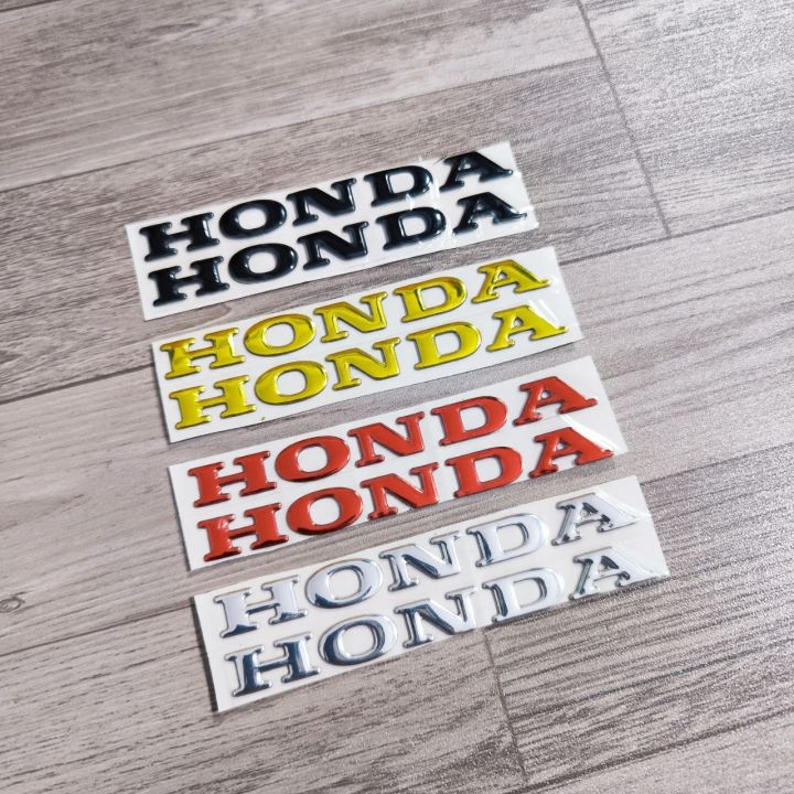 TEM CHỮ HONDA NỔI NHỰA DẺO DÁN TRANG TRÍ CHO NHIỀU DÒNG XE HONDA CAO ...