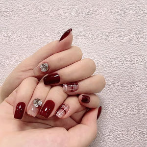 เล็บปลอม ใหม่ล่าสุด เล็บปลอมสุดอินเทรนด์ DD238 หลากหลายสไตล์