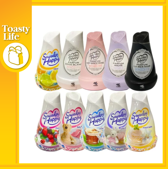 [ Sawaday Happy ] Kobayashi Air Freshener Fragrance Deodorant Scented 室内除臭除菌芳香剂 150g pewangian