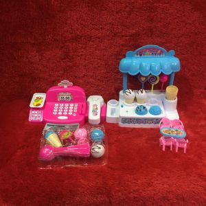 Mainan anak cewek es krim kasir kasiran ice cream cash register