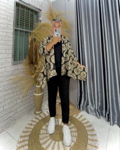 AR.Store - Cardi Sayap Over Size/ Outer Batik estetik / Cardi jumbo /outer jumbo ld 144cm