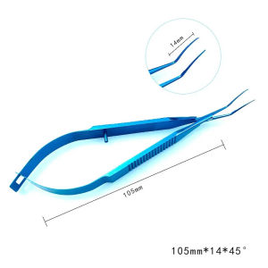 MEDGREAT Kìm cắt bao giác mạc Inamura bằng Titan mới dụng cụ nhãn khoa