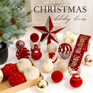 YONUO ชุดเครื่องประดับกวางเรนเดียร์คริสต์มาสพร้อมเขากวางแวววาวและใบหน้ามีรอยยิ้มสำหรับของตกแต่งต้นไม้เทศกาล