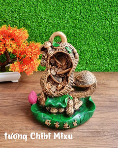 (Ko kèm nhang) Lư hương khói ngược hình Hạt Đậu lư xông trầm khói ngược thác khói xông trầm