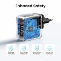 UGREEN Travel Charger PD 65W GaN Fast Charge 2 Type C 1 USB A Travel Adapter Wall Charger with UK/EU/US Plugs Multi Plug Adapter for Ipad Pro 2022 MacBook M2 iPhone 15 14 13 Pro Max Plus XR Macbook Air 4 2022 Pro Samsung S24 S23 Ultra Pixel 7 Pro. 