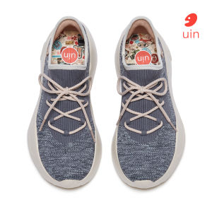 UIN San Sebastian II Womens Sneakers Lightweight Walking Shoes Slip Ons Art Painted Travel Shoes