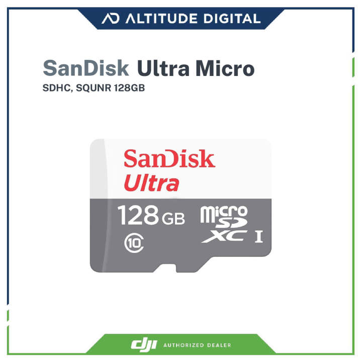 SanDisk Ultra microSDXC SQUNR 128GB (SDSQUNR-128G-GN6MN) Lazada