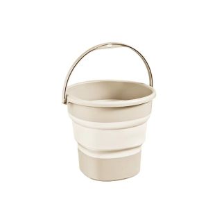 HRTHR Có thể gập lại Xô gập Nhựa Di động Xô câu cá Đa năng với tay cầm chống trượt Thùng ngâm chân Phòng tắm