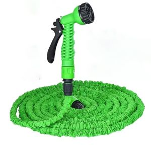 MIRELAE Thiết kế có thể thu gọn Ống Nước Thần Kỳ Có Thể Mở Rộng Vật liệu nhựa 7 Chức Năng Phun Máy phun nước áp suất cao Phun nước Vật liệu bền Vòi phun rửa xe Vệ sinh xe hơi