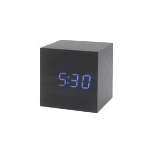 Cube Voice Control Alarm Clock Digital Clock Ornaments Crafts for Festival Holiday New Year Party Background