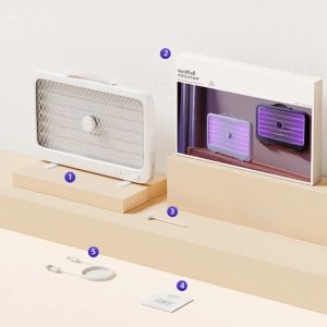 Xiaomi เครื่องด้กยุงไฟฟ้า เครื่องดักยุงและแมลง Portable Electric Shock Mosquito Killer