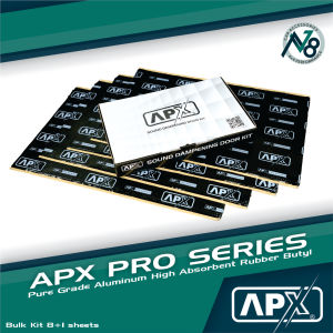 APX Pro Series – Acoustic Damping Bulk Kit 8 + 1 FREE Sheet Genuine