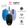 Chuột game có dây Logitech G203 Lightsync - Tùy chỉnh RGB, 6 nút lập trình, nhẹ, 8.000 DPI, cảm biến chuyên game. 