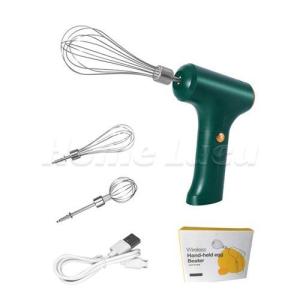 Mixer Tangan Mini Tanpa Kabel USB Rechargeable Hand Mixer 2 Detachable Whisk/mixer mini elektrik/Hand mixer Advance/mixer kue 1 set murah