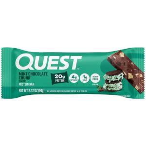 Quest Nutrition Protein Bar 6 Bars 20g Protein High Fiber Low Net Carbs Select Flavour