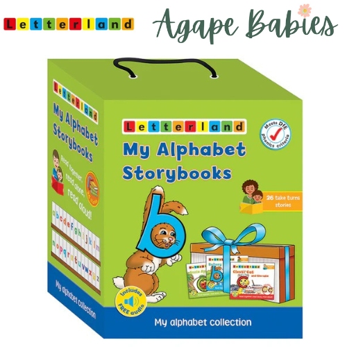 Letterland My Alphabet Storybooks - New Series Of 26 Books For 26 Alphabets!