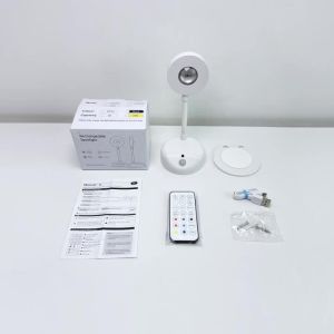 Rechargeable Smart Human Body Sensor Indoor LED Wall Lamp Spotlight Wireless Remote RGB Picture Light Suitable for Study Room