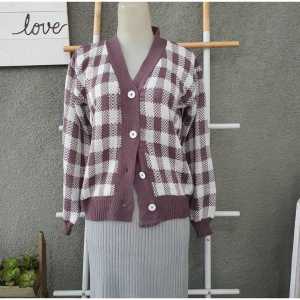 KATTY CARDY / CARDIGAN RAJUT WANITA / OUTHER RAJUT PREMIUM / CARDIGAN ANAK SEKOILAH