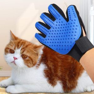 Pet Grooming Gloves Deshedding Brush Hair Remover Fur for Pets Cats Dogs/Penggosok Bulu Kucing