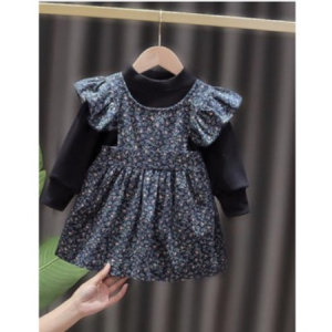 DR52 Dress Bayi Overall Perempuan Autumn Leave Blowing