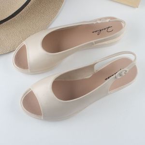 [Free Shipping] WomenS Sandals For Outdoor Wear 2026 Summer New Style Open-Toe Wedge Sandals Non-Slip Soft-Soled Sandals For Middle-Aged And Elderly Women