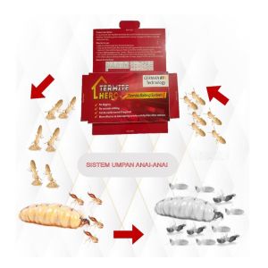 6 BOX Termite Baiting Station TERMITE HERO /Sistem Umpan Anai-anai /