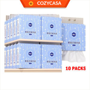 【COZYCASA】【10 packs/Box】Manhua Commercial Hanging Tissue Hand Towels Paper For Public Use