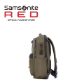 Samsonite Red LYNDON 16" RECTANGLE  BACKPACK. 
