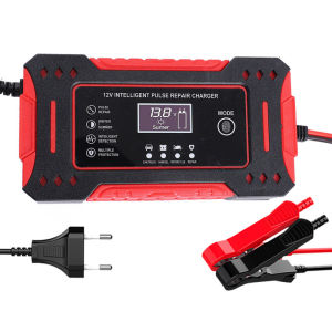 【COD】เครื่องชาร์จแบตเตอรี่รถยนต์ 12V รองรับ 24V 2AH-100AH เครื่องชาร์จอัจฉริยะและซ่อมแบตเตอรี่รถยนต์ เหมาะสำหรับรถบรรทุก รถกระบะ รถเก๋ง รถSUV รถตู้ มอไซค์Start Car Battery Charger