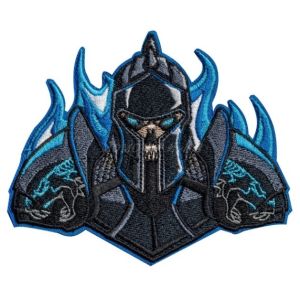 Patch_miếng dán velcro vải hiệp sỹ bóng đêm_chiến binh_chiến thuật