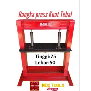 Rangka Press Hidrolik Bisa dipasang dongkrak 2 sampe 30 ton