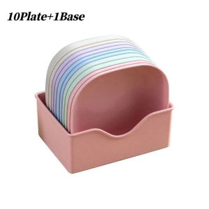 8PCS/SET Snack Bowls Fruit Plate Dessert Plate Bone Spitting Dish Candy Snack Dish Salad Dish Home Tableware