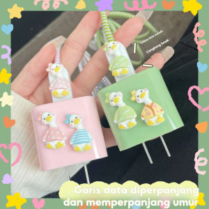 IPhone Charger Pelindung Kabel Case Pelindung Cute Cable Set Protector Untuk IPhone 20w