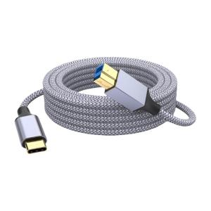 Type C to USB B Printer Cable 5Gbps Fast Speed Data Transfer For Scanners External Hard Disks Docking Stations