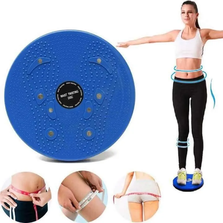 Dance Turning Board Twister - Fitness Twisting and Shape Exercise Equipment  for Home - Muscle Stimulator Waist Trainer for Weight Loss and Slimming 