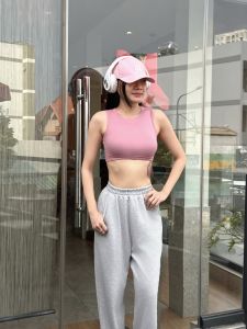 Áo Ba lỗ Croptop cho nữ chất cotton borip phong cách trẻ trung năng động Co giãn bốn chiều