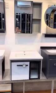 Bộ tủ Lavabo dùng cho phòng tắm chất liệu Nhôm kháng nước Mission