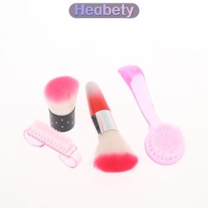 Heabety 4pcs Handle Grip Nail Brush Fingernail Scrub Cleaning Nail Brushes Cleaner Nail Scrubber Bulk For Men Women