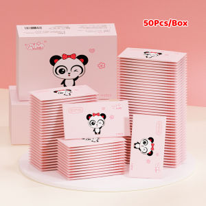 【50 Pcs/Box】Mini Baby Wet Tissue RO Purified Water Skin Friendly Mini Wet Wipe Easy to carry Baby available Disinfection wipes