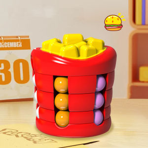 Panpan ลูกบาศก์รูบิคที่สร้างสรรค์ของเด็ก ๆ หมุนพัฒนาสติปัญญาและฝึกความสามารถของนิ้ว