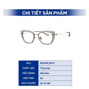 Gọng Kính Nữ BOLON BA6055 Gọng Kính Cận Gọng Kính Mắt Mèo Cao Cấp Mắt Kính Mắt Việt