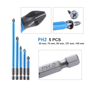 MATA OBENG BOR ELEKTRIK MAGNETIC PH2 7 PCS ANTI SLIP MATA BOR OBENG