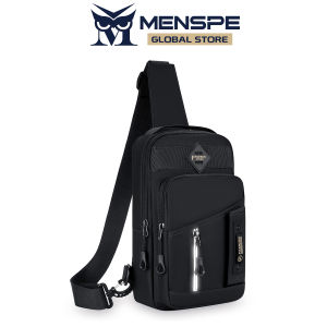 MENSPE Mens Shoulder Bag Mini Crossbody Bag Waterproof Film Bag Sports Bag Casual Bag Street Bag Phone Bag Messenger Bag Versatile Fashion Travel Bag Business Bag